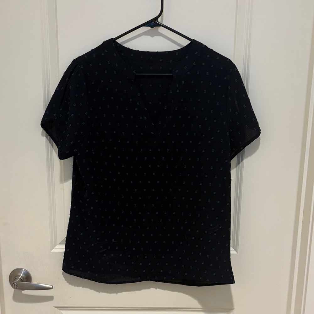 Navy Blue Women's Top